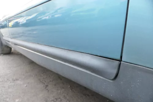 Audi A6 4B C5 Tür nur Türblatt vorne rechts Beifahrertür  grün blau LX6V jaspisg (165667)