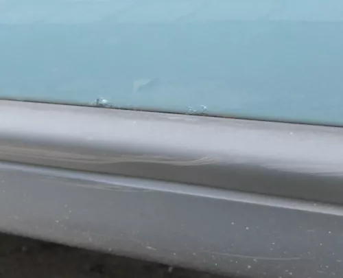 Audi A6 4B C5 Tür Türblatt hinten links  grün blau LX6V jaspisgrün nur Türblatt (165671)