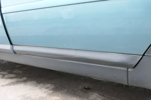 Audi A6 4B C5 Tür Türblatt hinten links  grün blau LX6V jaspisgrün nur Türblatt (165671)