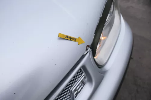 VW Golf 4 Motorhaube Haube Klappe vorne silber grau LA7W grau reflexsilber (165704)