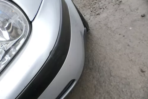 VW Golf 4 1J Stoßstange vorne Stoßfänger vorn grau silber LB7Z Frontstoßstange (165705)