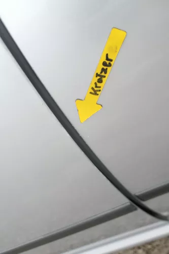 VW Golf 4 Limousine Tür hinten links silber LA7W (KEINkombi) (165710)