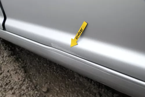 VW Golf 4 Limousine Tür hinten links silber LA7W (KEINkombi) (165710)