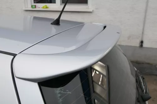 VW Golf 4 Limousine nur Spoiler silber LA7W ABT Tuning an Heckklappe Klappe (165712)
