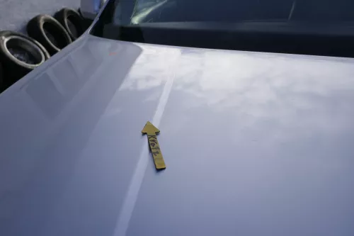 VW Golf 4 Motorhaube Haube Klappe vorne silber grau LA7W grau reflexsilber (165729)