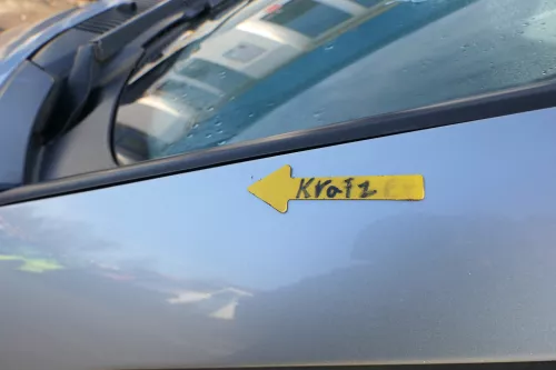 Ford Galaxy WGR Kotflügel links vorne Facelift grau cosmic-silber 2QTC (165778)