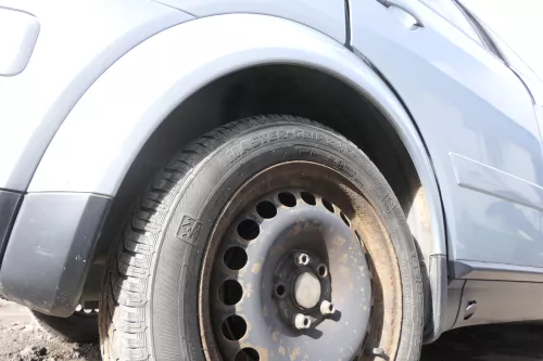 Audi A2 8Z Kotflügel Abdeckung Verbreiterung Radabdeckun hinten rechts blau LY7R (165825)