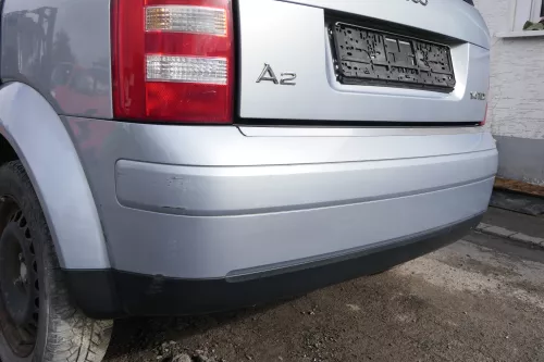 Audi A2 8Z Stoßstange hinten Heckstoßstange blau türkis LY7R (165828)