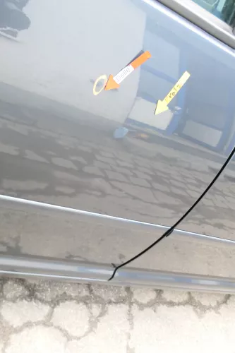 VW Golf 4 Bora Tür hinten rechts nur Kombi /Variant grau LC7V ohne Anbauteile (166102)