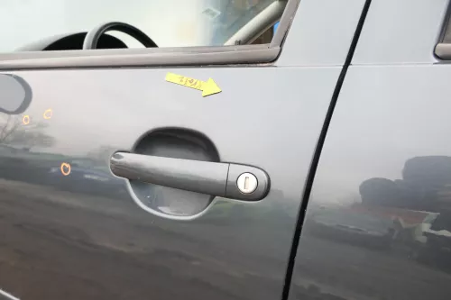 VW Golf 4 Bora Tür vorne links Fahrertür 4/5-Türer Kombi Variant grau blue LC7V (166103)