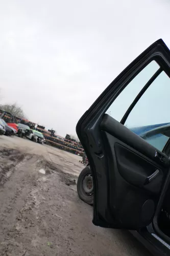 VW Golf 4 Bora Tür hinten links nur Kombi / Variant grau LC7V (166105)