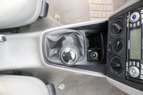 VW Golf 4 Bora Schaltknauf Schaltsack Schaltung Schaltknüppel schwarz Benziner 5 (166150)