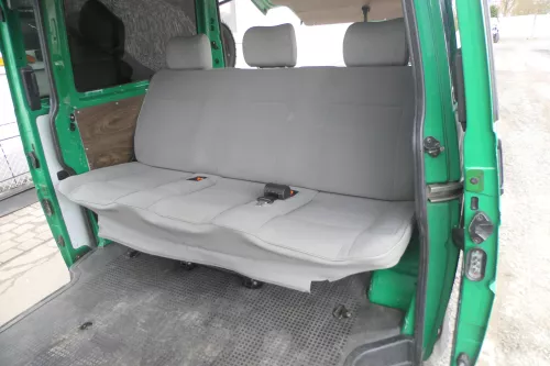 VW T4 Sitze hinten Sitz Rückbank 3-er (Multivan Caravelle) Rücksitzbank (166189)