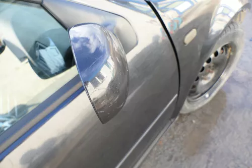 VW Bora Golf 4 elektrischer Spiegel Außenspiegel rechts mit Glas schwarz LC9Z KM (166218)