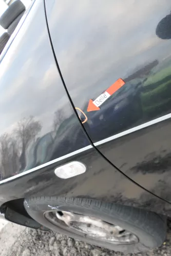 VW Polo Variant Kombi 6Kv oder Caddy 9Kv Tür vorne links schwarz LC9Z (166306)