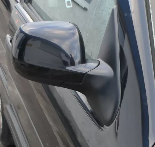 Polo Kombi mechanischer Spiegel vorne rechts Außenspiegel schwarz LC9Z abBj.1999 (166309)