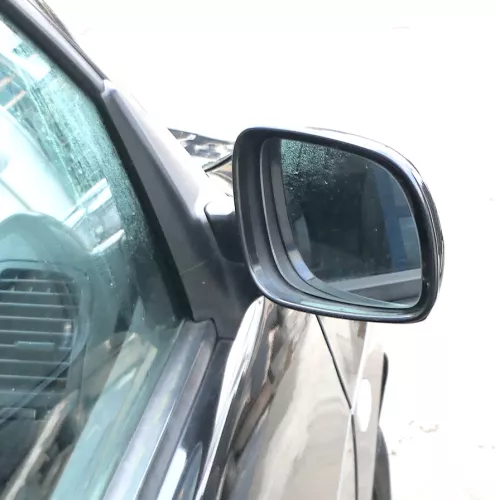 Polo Kombi mechanischer Spiegel vorne rechts Außenspiegel schwarz LC9Z abBj.1999 (166309)