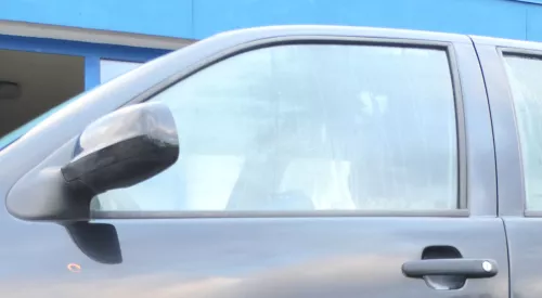 VW Polo Kombi Caddy 9K vorne links Fenster Scheibe in Tür Fensterscheibe