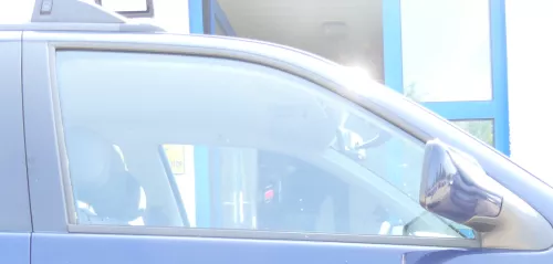 VW Polo Kombi Caddy 9K vorne rechts Fenster Scheibe in Tür Fensterscheibe (166328)