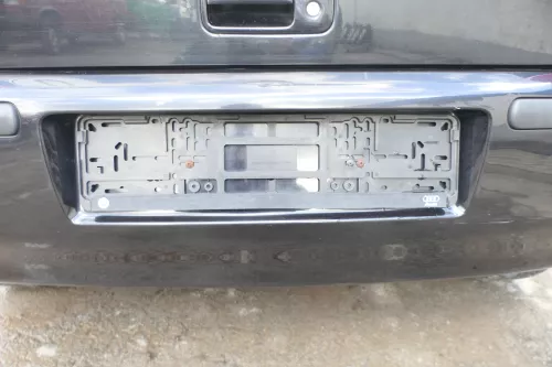 VW Polo 6N2 Stoßstange hinten Heckstoßstange Stoßfänger schwarz LC9Z (166336)