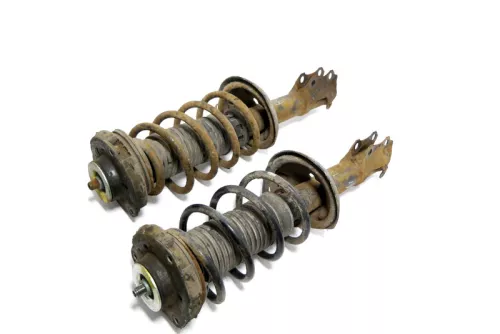 VW Polo 6N2 Federbein Feder Federn Stoßdämpfer vorne links + rechts (166348)