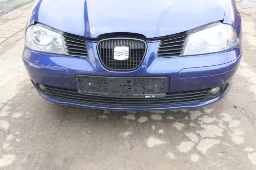 Seat Ibiza 6L Stoßstange Frontstoßstange vorne blau LS5S bis caAnfang2006 (166350)