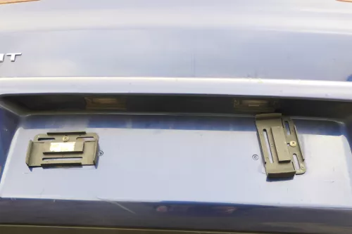 Seat Ibiza 6L Stoßstange Heckstoßstange hinten blau LS5S (166354)