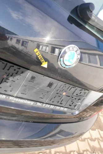 Skoda Fabia 6Y6 Schrägheck Heckklappe Kofferraumklappe hinten schwarz LF9R (166389)