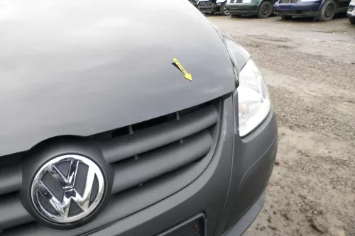 VW Fox 5Z Motorhaube Klappe vorn vorne schwarz LC9Z Haube (166408)