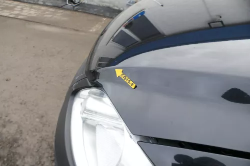 VW Fox 5Z Motorhaube Klappe vorn vorne schwarz LC9Z Haube (166408)