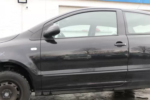 VW Fox 5Z Tür vorne links Fahrertür schwarz LC9Z
