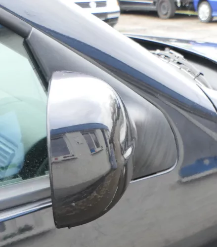 VW Bora Golf 4 elektrischer Spiegel Außenspiegel rechts mit Glas schwarz LC9Z KM (166435)