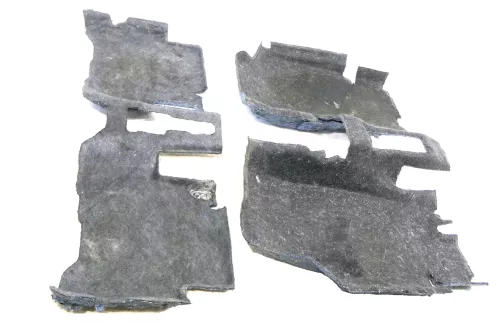 VW Fox 5Z Dämmung unter Teppich Innenraumteppich Bodenbelag Dämpfung komplett (166455)