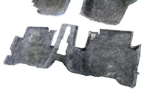 VW Fox 5Z Dämmung unter Teppich Innenraumteppich Bodenbelag Dämpfung komplett (166455)