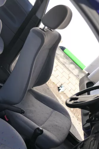 VW Polo 6N 6N2 Seat Ibiza 6K Golf 3 Sitz vorne links Fahrersitz 2/3-Türer grau (166490)