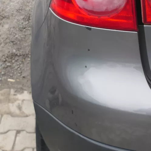 VW Golf 5 1K Limousine Stoßstange hinten Heckstoßstange grau LA7T (166525)