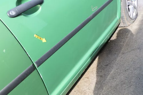 VW Golf 4 Bora Tür vorne rechts Beifahrertür 4/5-Türer+Kombi Variant grün LA6P (166545)