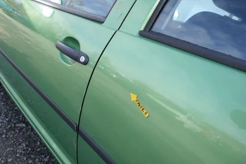 VW Golf 4 Limousine Tür hinten links grün LA6P (KEINkombi) (166547)