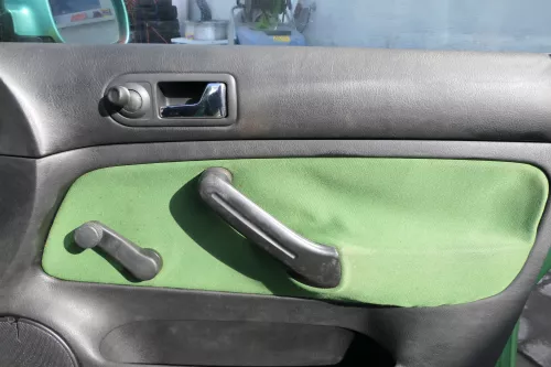 4x Golf 4 Limousine Türverkleidung Verkleidung Tür vorne hinten links recht grün (166553)