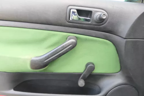 4x Golf 4 Limousine Türverkleidung Verkleidung Tür vorne hinten links recht grün (166553)