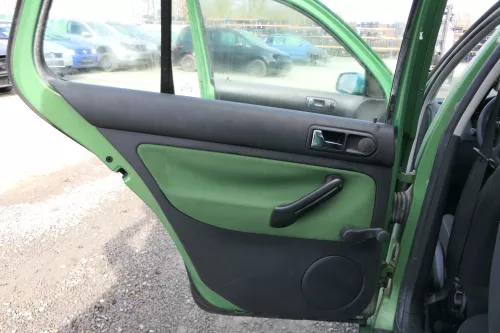 4x Golf 4 Limousine Türverkleidung Verkleidung Tür vorne hinten links recht grün (166553)