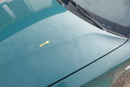 VW Passat 3BG Motorhaube Klappe vorne vorn Haube grün LB6G (166563)