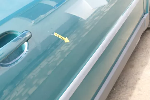 VW Passat 3B 3BG Kombi + Limo Tür vorne rechts Beifahrertür grün LB6G (166568)