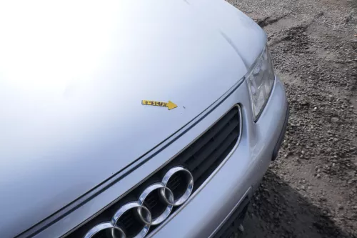 Audi A3 8L Motorhaube Frontklappe Haube silber LY7M auch für Facelift (166587)