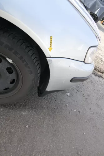 Audi A3 8L Kotflügel vorne rechts silber LY7M grau (166589)