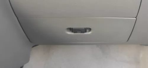 VW Polo 6N Handschuhfach Fach unter dem Beifahrerairbag grau