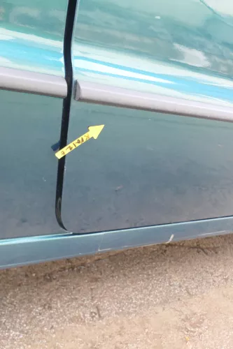 VW Polo 6N 6N2 Tür vorne rechts Beifahrertür 2/3-Türer grün LC6P (166612)