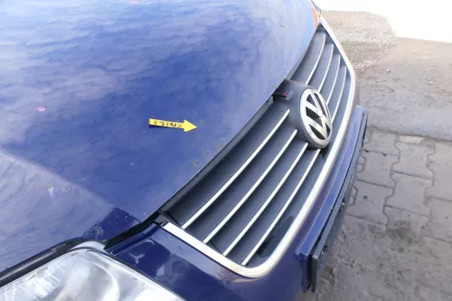 VW Passat 3BG Motorhaube Klappe vorne vorn Haube blau LA5E (166636)