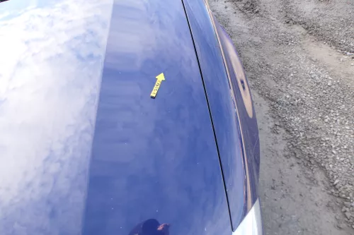 VW Passat 3BG Motorhaube Klappe vorne vorn Haube blau LA5E (166636)