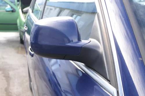VW Passat 3B 3BG elektrischer Spiegel Außenspiegel rechts Glas blau LA5E (166650)